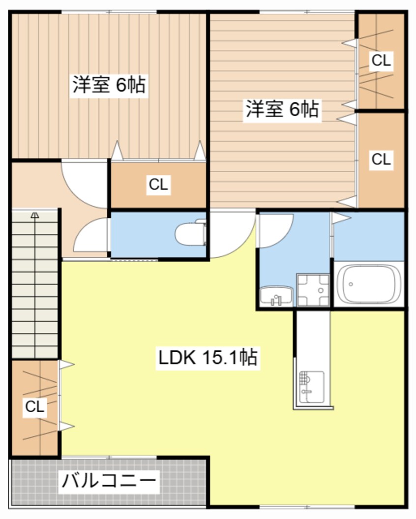 間取図 リトルアグリン