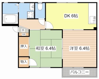 間取図 モント・リヴィエール