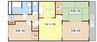 アルマ館　Ⅰ 3DKの間取り