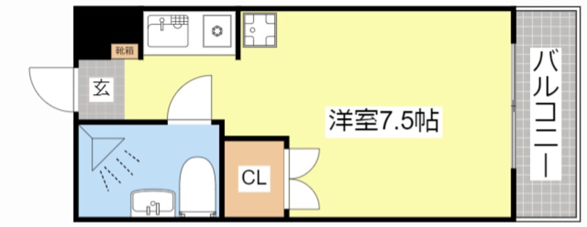 間取図 グランドール野洲