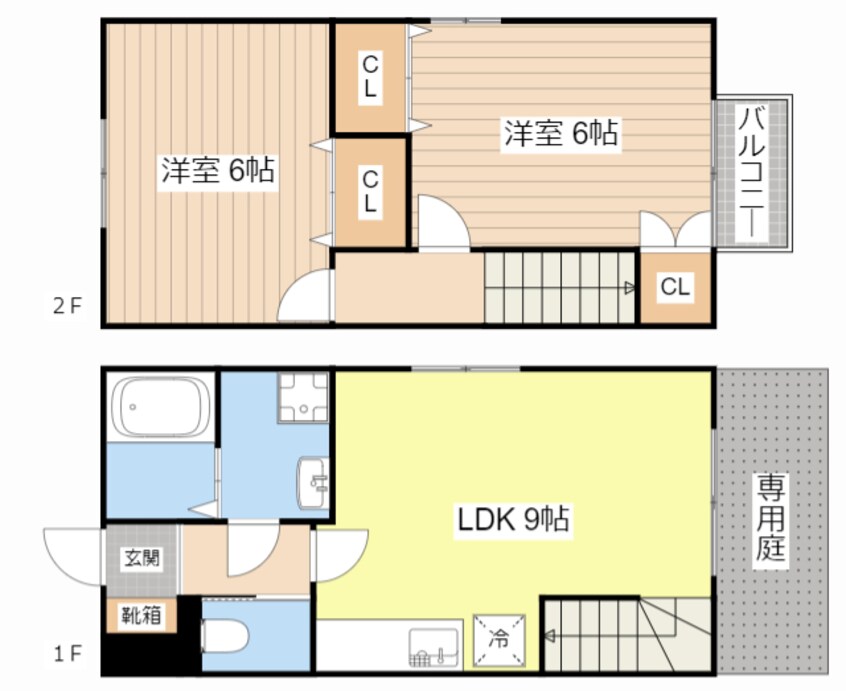 間取図 ボナールヴィレッジⅡ