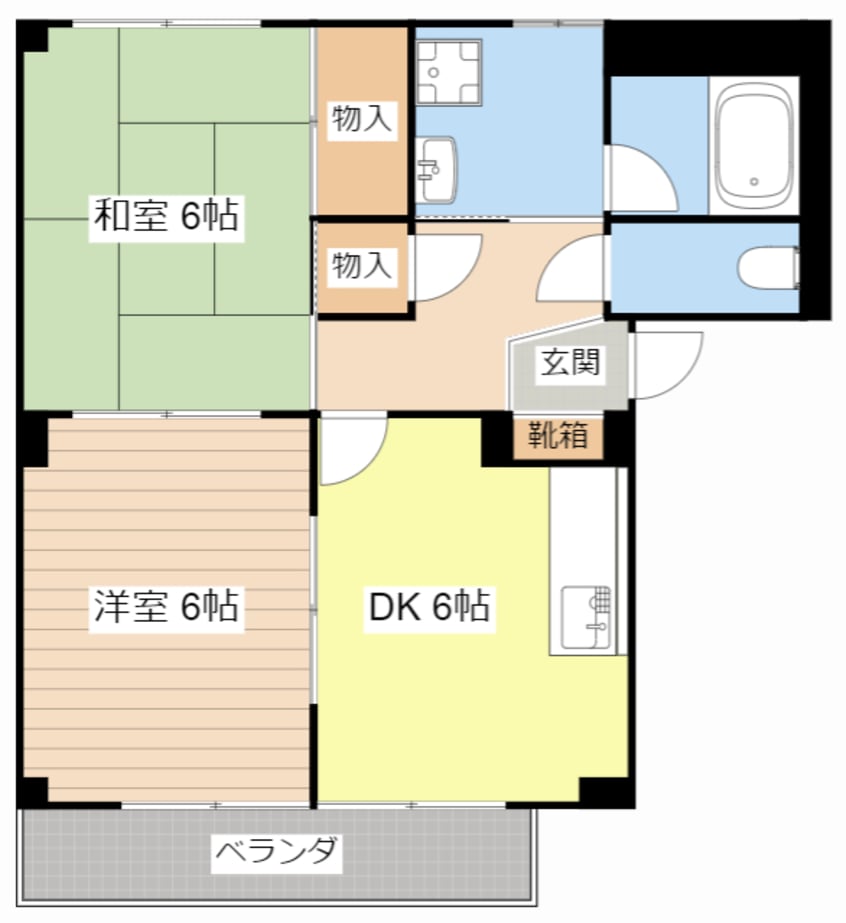 間取図 SurplusみくもC