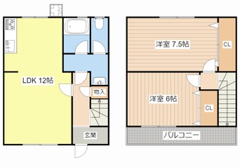 間取図 エクセレント・リジェール