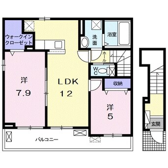 間取図 ＲｉｒｉａⅦ　Ⅷ