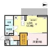 D-ROOM山上 1LDKの間取り