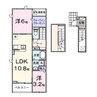 ミウ・ヴィーヴル 2LDKの間取り
