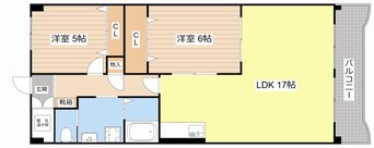 間取図 ビバリーマンションⅤ