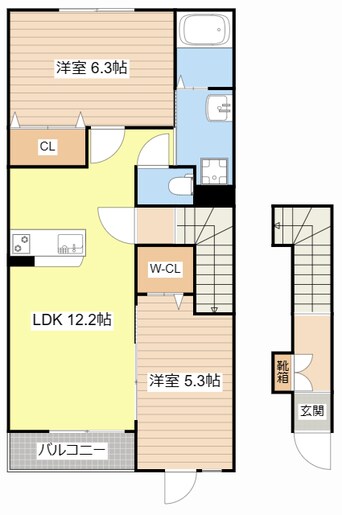 間取図 サザンクロス