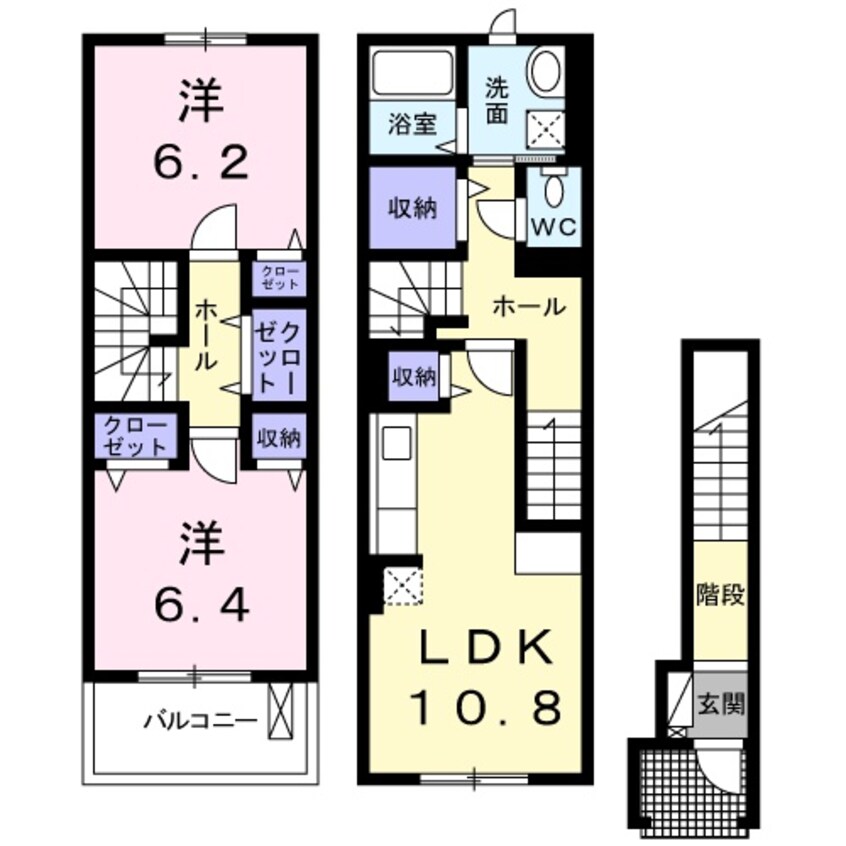 間取図 ラビットレジデンス