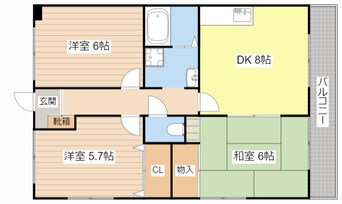 間取図 ベル・フォーレ