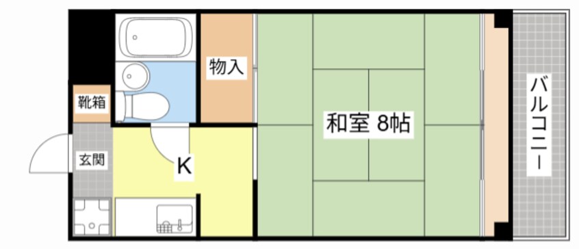 間取図 コーポヒサシ
