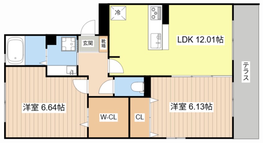間取図 EuphoriaⅡ