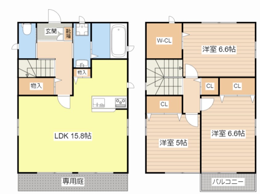 間取図 （仮称）ユアメゾン平田町