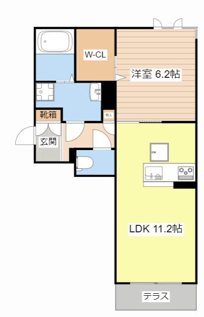 間取り図 エクラシエ　セット