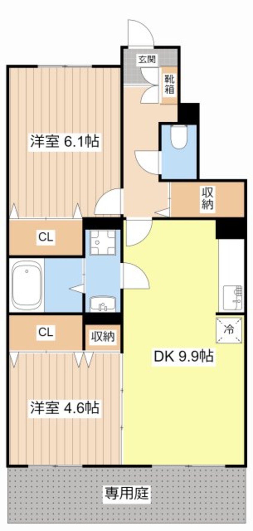 間取図 Jardin de Tournesol
