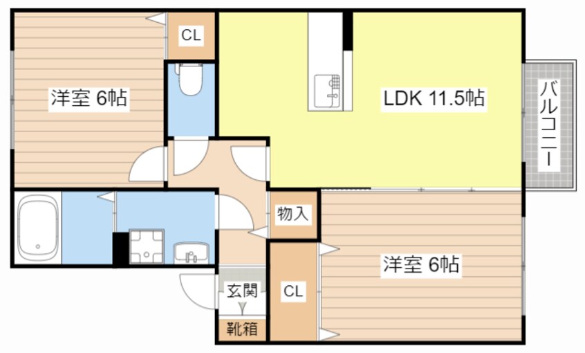 間取図 ヴァンベール