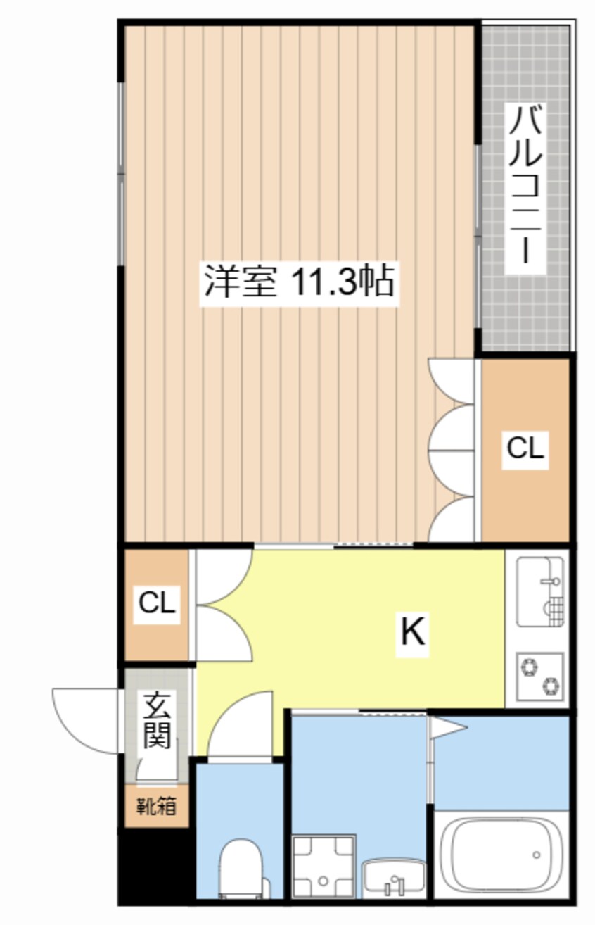 間取図 ピアリー　コート