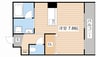 クレアシオン 1Rの間取り