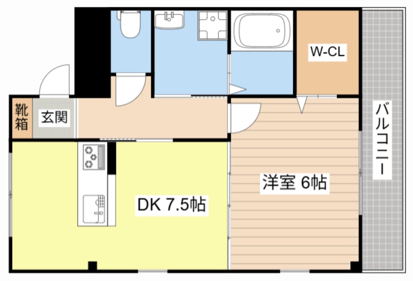 間取図 パークアクシスＭ