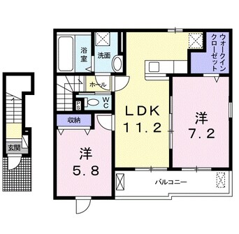 間取図 プランタン　ラモー