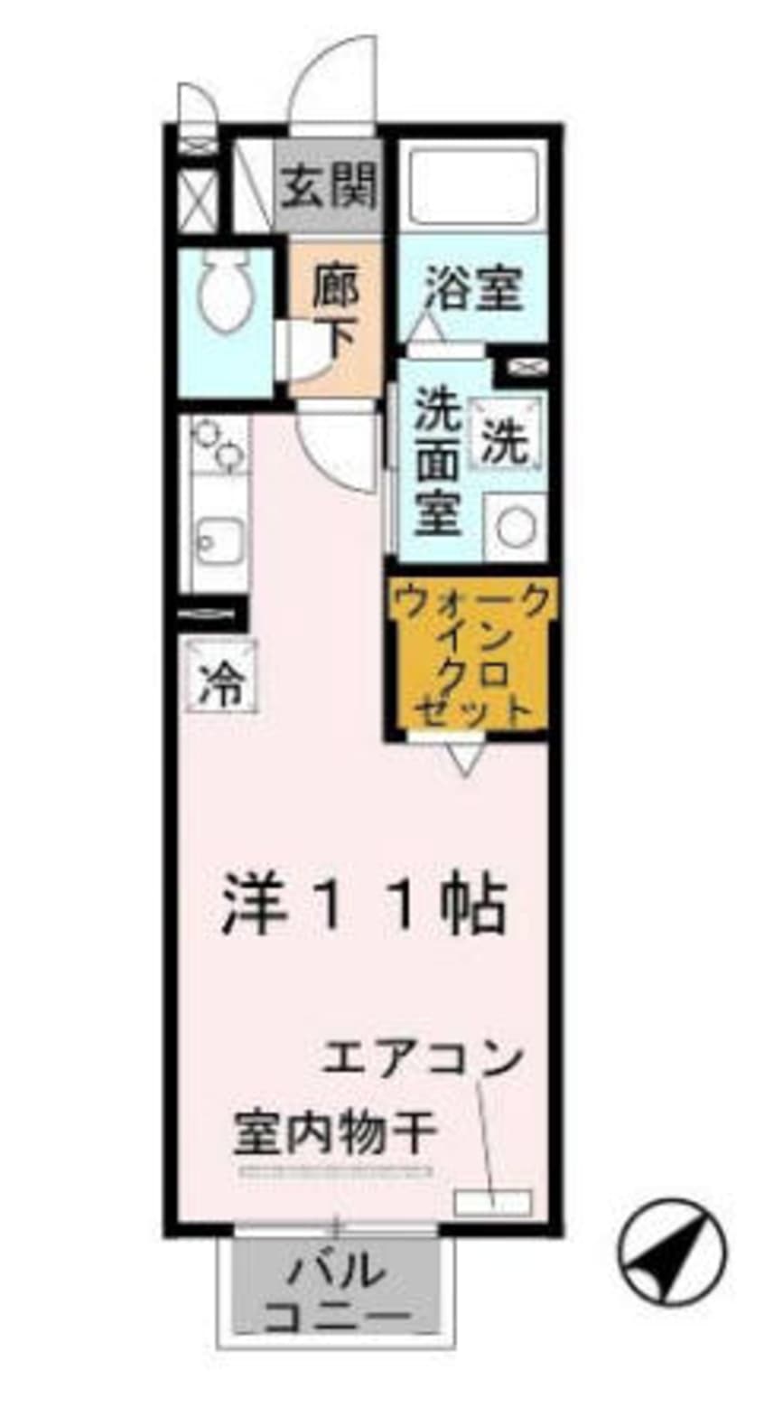 間取図 エミネンス御殿道