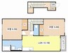 Casa Raffinato B 2LDKの間取り