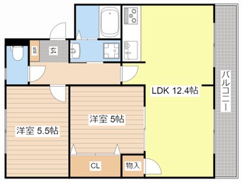 間取図 シャルム