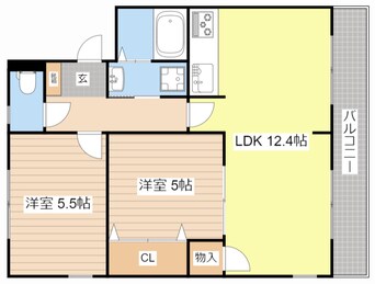 間取図 シャルム