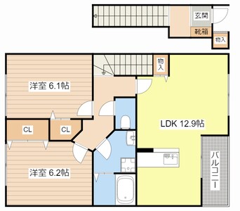 間取図 ゴールドパディーⅥ