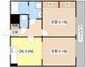 メゾンドセルバ 2Kの間取り