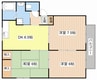 アムールA 3DKの間取り