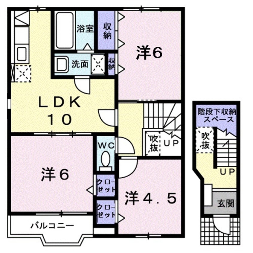 間取図 ボン・ジュルネ