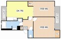 ラルジュＳの間取図