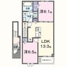 ＵＯ 2LDKの間取り