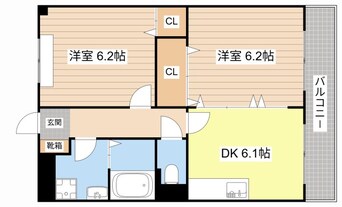 間取図 アコール・ヴィラ