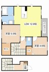 ＭＡＳＴ　ＣＯＵＲＴ　ひこね 2LDKの間取り