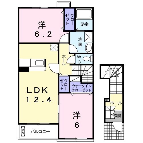 間取り図 トゥー・ル・モンド