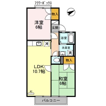 間取図 アイビハイツ　C棟