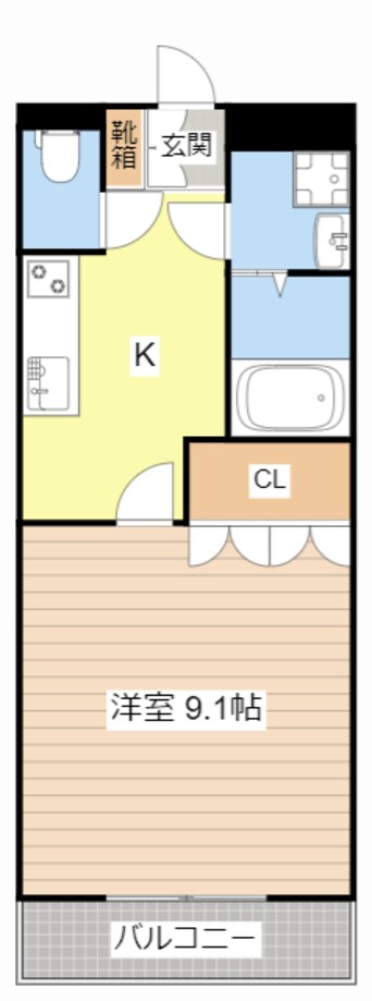 間取図 ベル・グラース　ソレイユ