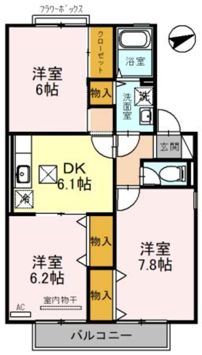 間取図 エトアール
