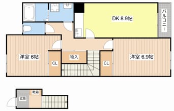 間取図 フランカ