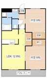 サンコーポ 2LDKの間取り