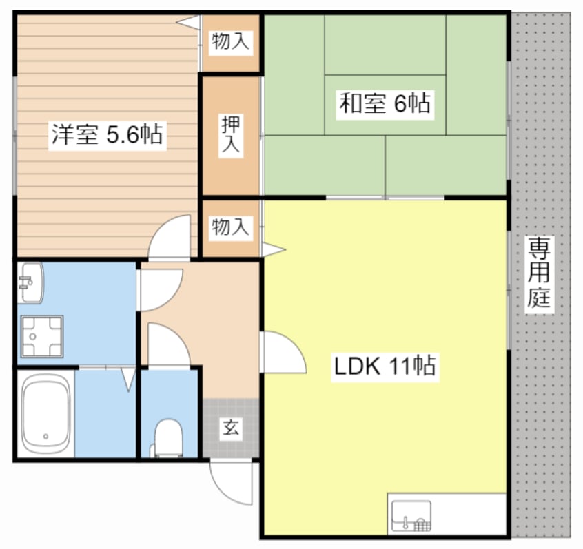 間取図 ロイヤルフィーノ