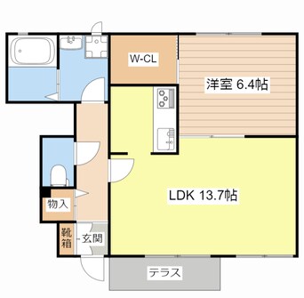 間取図 パークス-ワン