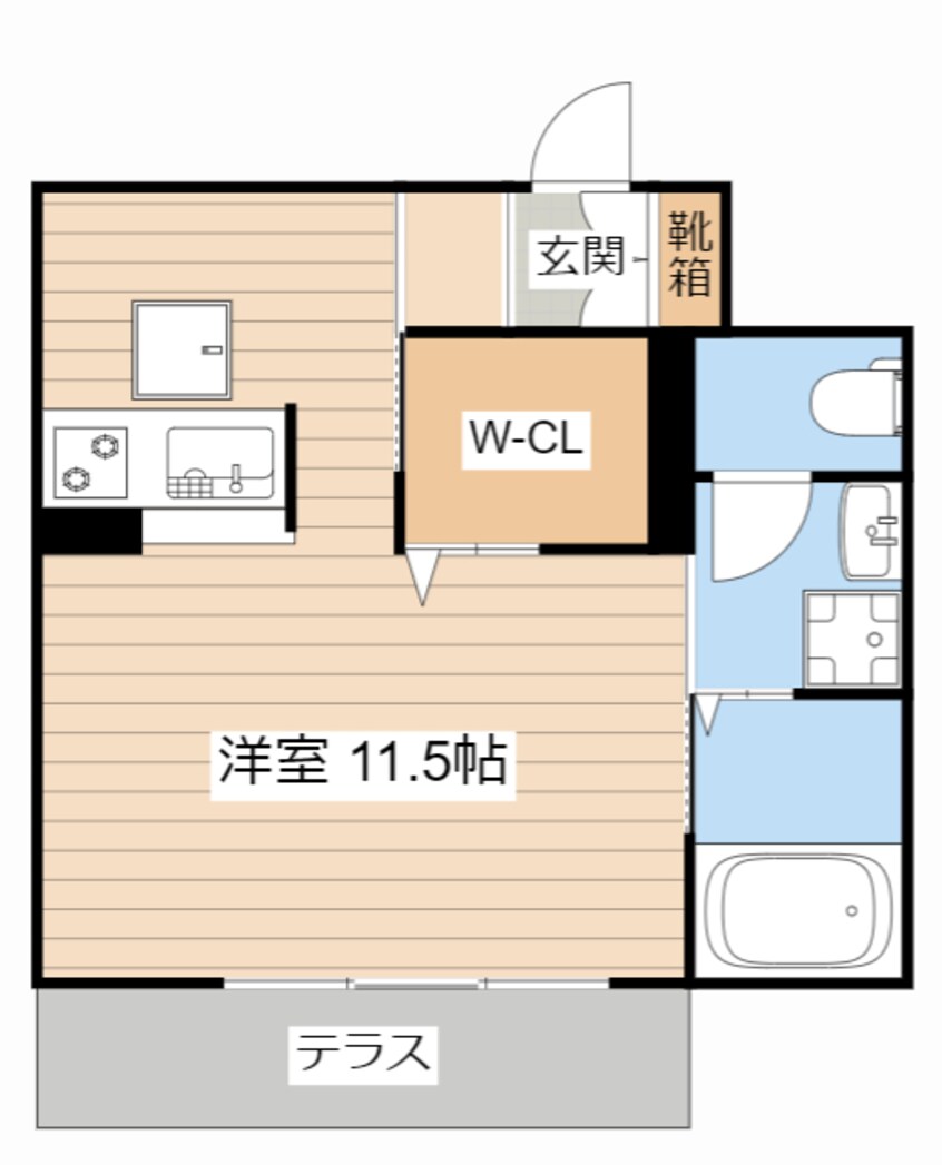 間取図 シャーメゾン　サンライズ