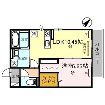 間取図 アースフィールド彦根