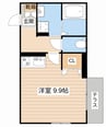 京町エンジェル 1Rの間取り