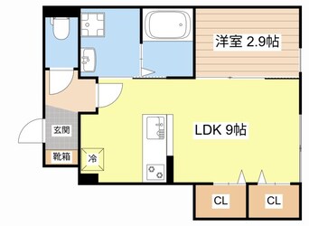 間取図 エトワール下坂浜A