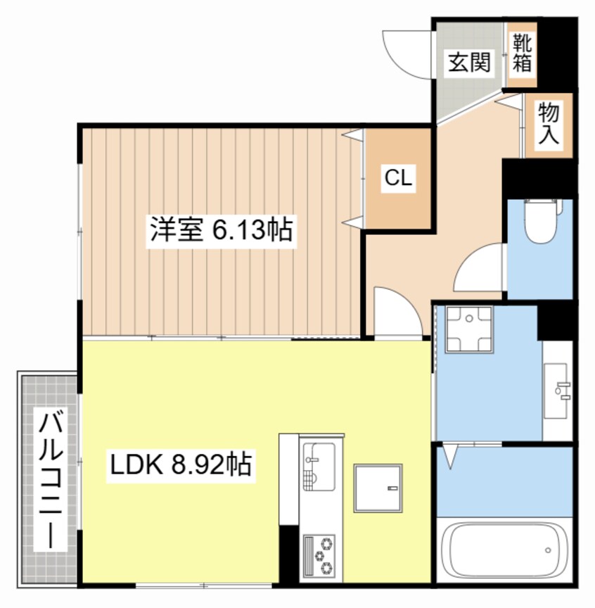 間取図 GL Plus HIGASHIYAGURA