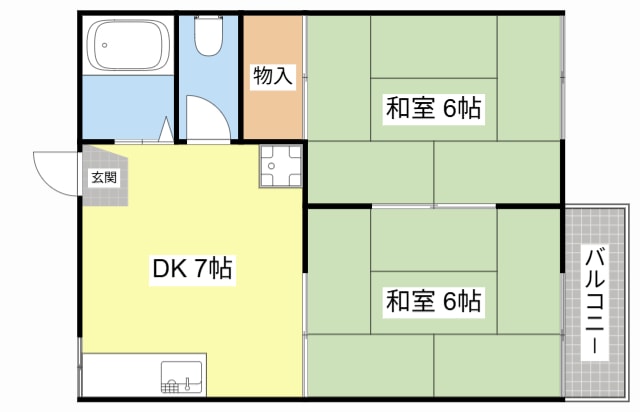 間取り図 グリーンレイク平井